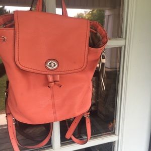 Coach mini backpack